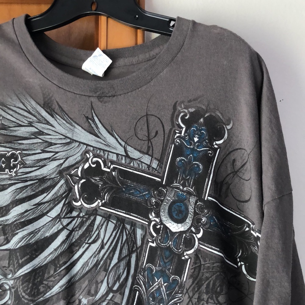 Men’s graphic tee Devotion cross t-shirt